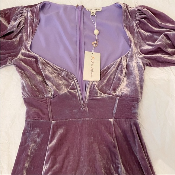 For Love and Lemons Velvet Mini Dress - Picture 5 of 7